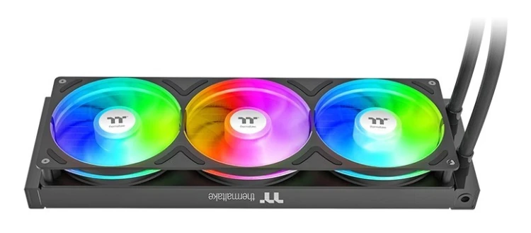 Thermaltake TH360 V3 ARGB Procesor Chłodnica cieczy all-in-one 12 cm Czarny 1 szt.