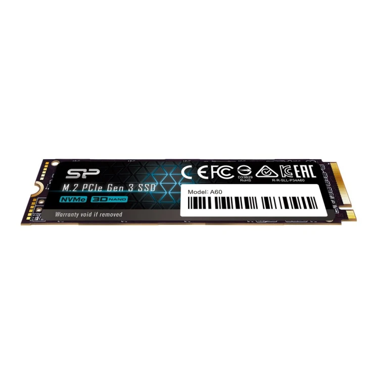 SSD Silicon Power A60 128GB M.2 PCIe NVMe Gen3x4