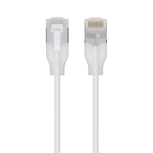 Ubiquiti UACC-Cable-Patch-EL-C6A-15M-W kabel sieciowy Półprzezroczysty, Biały Cat6a