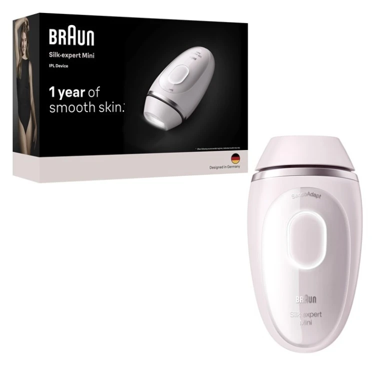 Braun Silk-expert PL1000 środek do usuwania włosów Intensywne światło impulsowe (IPL) Różowy, Biały