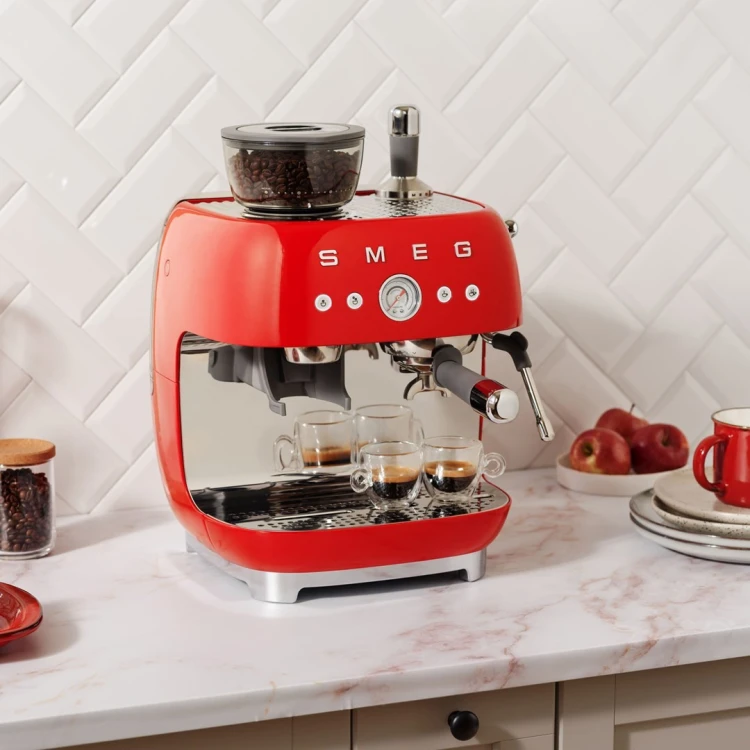 Smeg EGF03RDEU ekspres do kawy Ręczny Ekspres do espresso 2,4 l