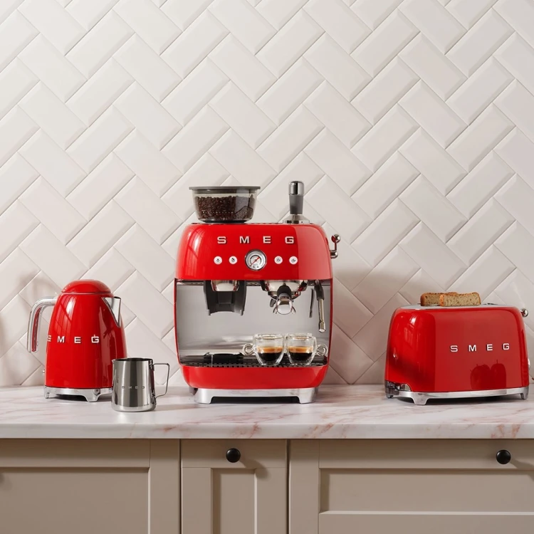 Smeg EGF03RDEU ekspres do kawy Ręczny Ekspres do espresso 2,4 l