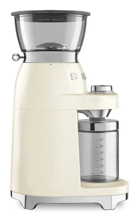 Smeg CGF03CREU młynek do kawy 150 W Kremowy
