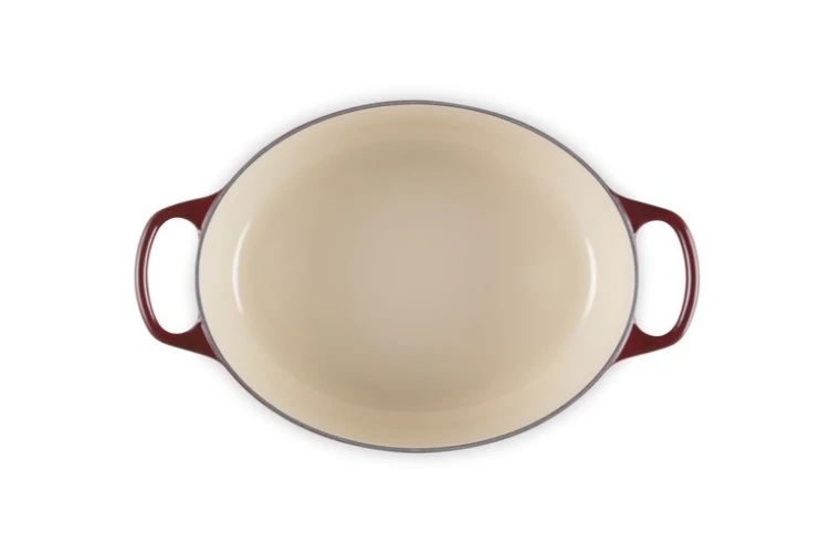 Le Creuset 21178299494441 garnek 4,7 l Owalny Czerwony