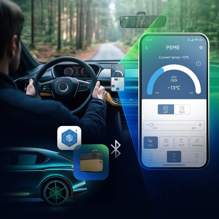 Peme Expedition 39 L lodówka podróżna Prąd elektryczny Brązowy