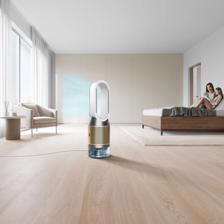 Dyson Purifier Humidify + Cool De-Nox 62,4 dB 45 W Złoto, Biały