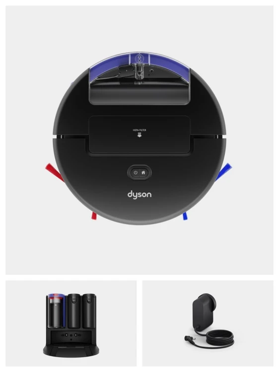 Dyson Spot+scrub Ai 0,25 l Czarny