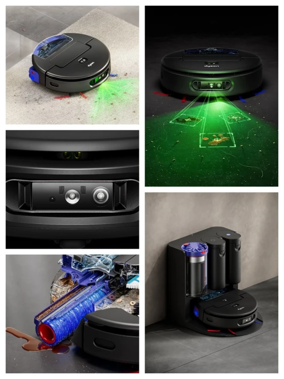 Dyson Spot+scrub Ai 0,25 l Czarny