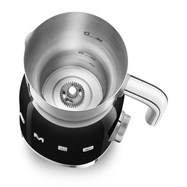 Smeg MFF11BLEU spieniacz / podgrzewacz do mleka Automatyczny spieniacz/podgrzewacz do mleka Czarny