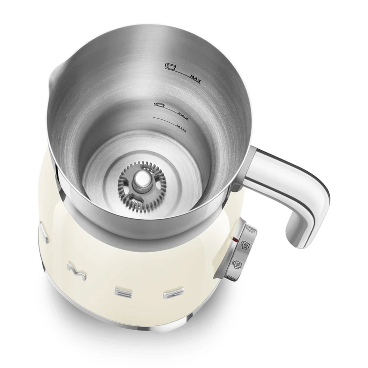 Smeg MFF11CREU spieniacz / podgrzewacz do mleka Automatyczny spieniacz/podgrzewacz do mleka Kremowy
