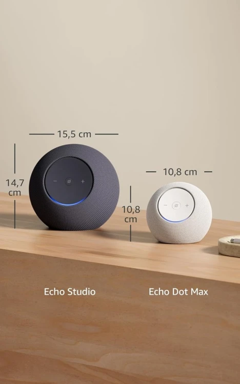 Amazon Echo Studio Glacier White 2026