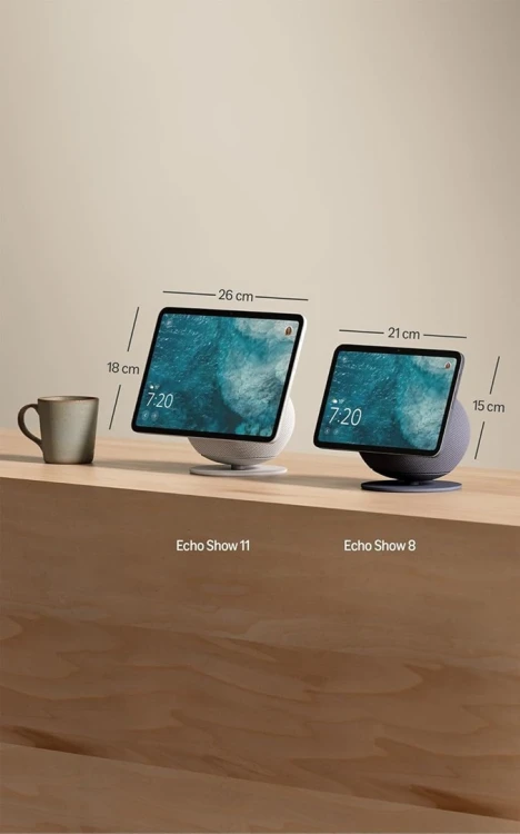Amazon Echo Show 8 (4 gen.) Glacier White