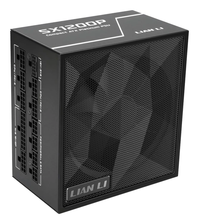 Lian Li SX1200P moduł zasilaczy 1200 W 20+4 pin ATX ATX Czarny
