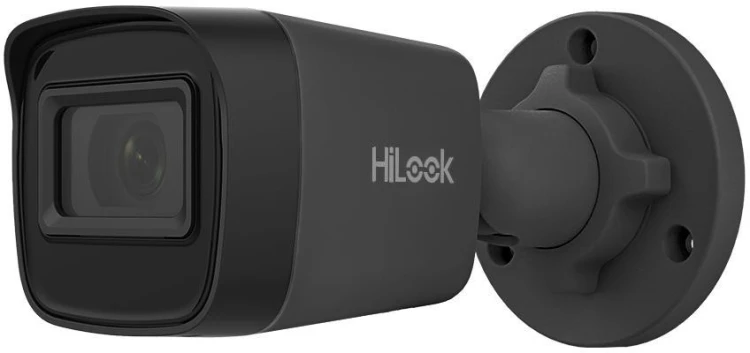 Kamera IP Hilook IPC-B141H-C Black tuba 4MP 2.8mm IR20m PoE