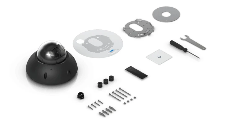 Ubiquiti G6 Pro Dome Kopułowa Kamera bezpieczeństwa IP Wewnętrzna / zewnętrzna 3840 x 2160 px Sufit / Ściana