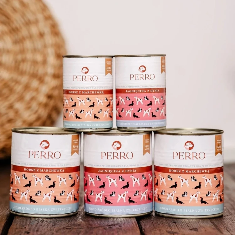 PERRO Jagnięcina z dynią dla psów dorosłych 400g