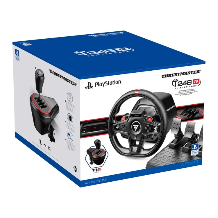 Lenkrad Thrustm. T248R Shifter Pack        FF Wheel (PS5/PC) retail