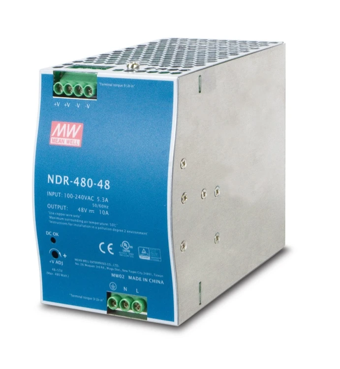 PLANET PWR-480-48 moduł zasilaczy 480 W Niebieski, Szary