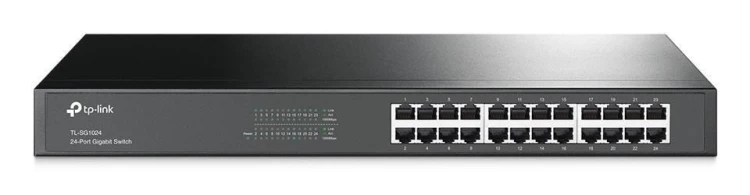 TP-Link TL-SG1024 przełącznik sieciowy Nie zarządzany L2 Gigabit Ethernet (10/100/1000) Czarny