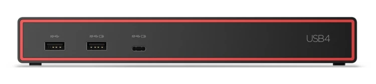 Lenovo ThinkPad USB4 Dock 5000 Przewodowa Thunderbolt 4 Czarny