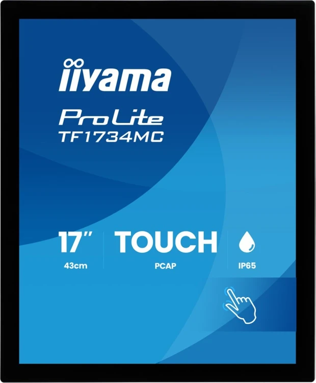 iiyama ProLite TF1734MC-B8X monitor komputerowy 43,2 cm (17") 1280 x 1024 px Ekran dotykowy