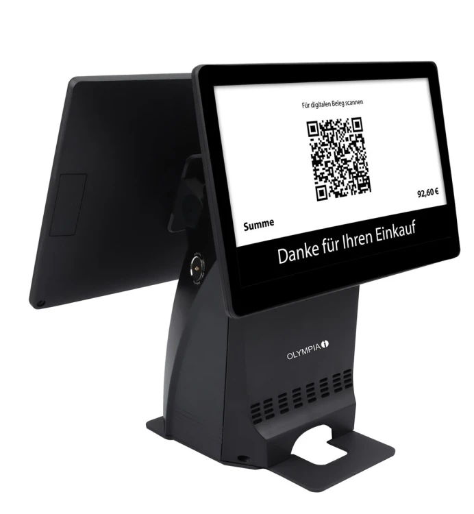 Olympia T215DK All-in-One 38,1 cm (15") Ekran dotykowy Czarny