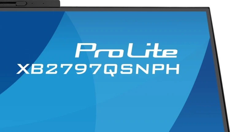 iiyama ProLite XB2797QSNPH-B1 27IN IPS LCD 4MS 2560X1440 350CD/M2 HDMI/DP/USB 2 monitor komputerowy 68,6 cm (27") 2560 x 1440 px Quad HD Czarny