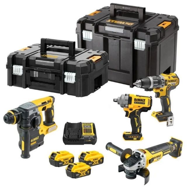 Zestaw narzędzi Combo 18V, 4 elem. DCK428P3T DEWALT