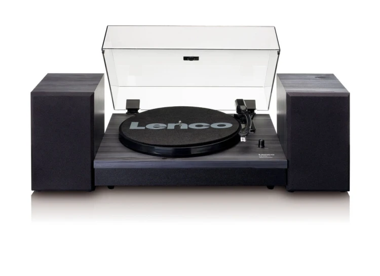 Lenco LS-300 Gramofon z napędem pasowym Czarny Automatyczny