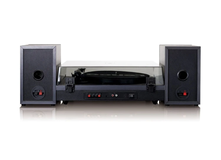 Lenco LS-300 Gramofon z napędem pasowym Czarny Automatyczny