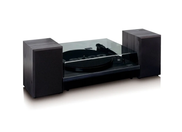 Lenco LS-300 Gramofon z napędem pasowym Czarny Automatyczny