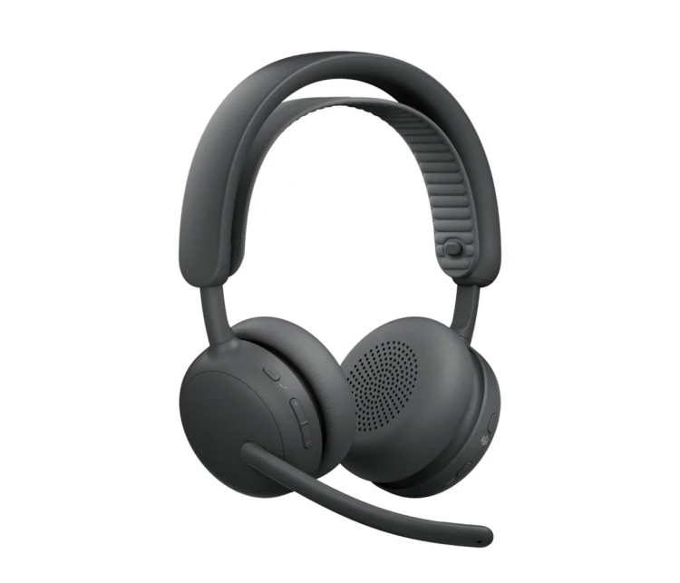 Logitech Zone Wireless 2 ES for Business Zestaw słuchawkowy Bezprzewodowy Opaska na głowę Business/Everyday USB Type-C Bluetooth Grafitowy