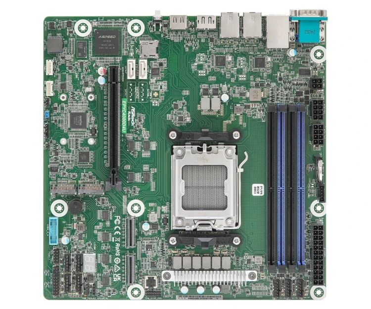 Asrock EPYC4000D4U płyta główna KNOLL3 X300 Gniazdo AM5 micro ATX