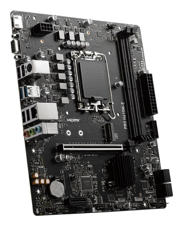 MSI PRO H610M-E płyta główna Intel H610 LGA 1700 micro ATX