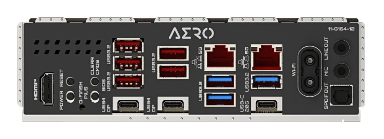 GIGABYTE X870E AERO X3D DARK WOOD AMD X870E Gniazdo AM5 ATX