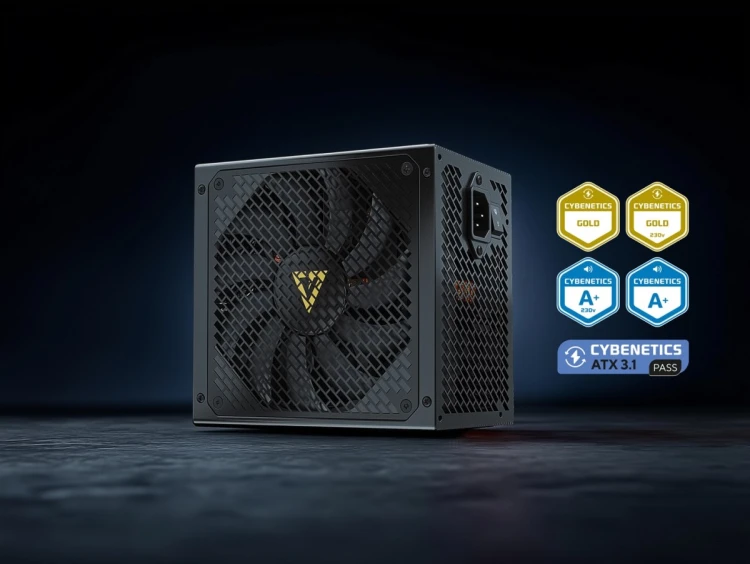 MODECOM zasilacz VOLCANO HEX GOLD 750W ATX3.1