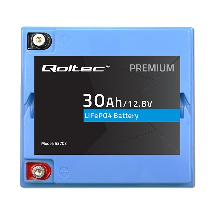 Akumulator LiFePO4 Litowo-Żelazowo-Fosforanowy 12.8V 30Ah 384Wh BMS