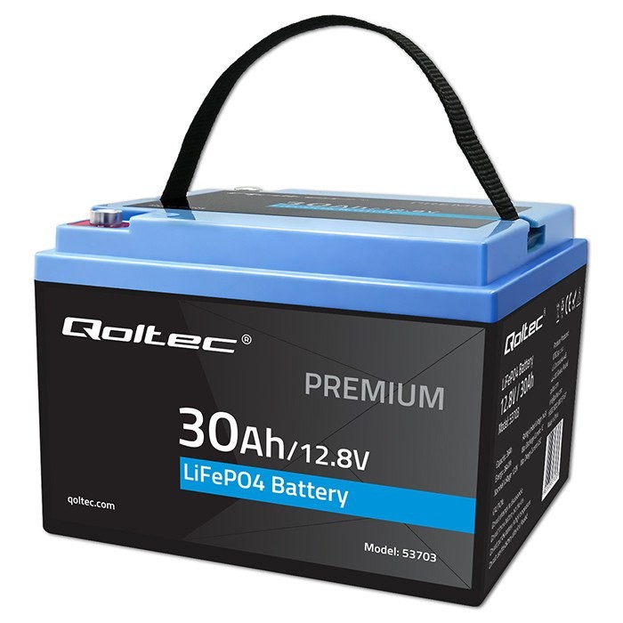 Akumulator LiFePO4 Litowo-Żelazowo-Fosforanowy 12.8V 30Ah 384Wh BMS