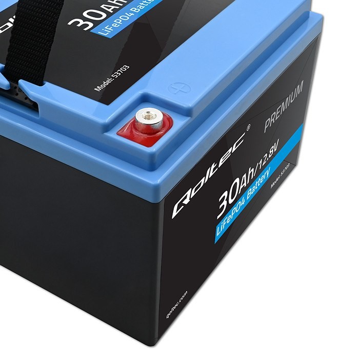Akumulator LiFePO4 Litowo-Żelazowo-Fosforanowy 12.8V 30Ah 384Wh BMS