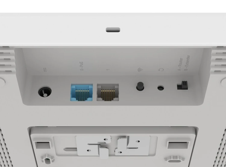 Keenetic Orbiter Pro (KN-2810) Router Mesh Wi-Fi 5 AC1300 / wzmacniacz sygnału / punkt dostępu z 2-portowym przełącznikiem gigabitowym i Power over Et