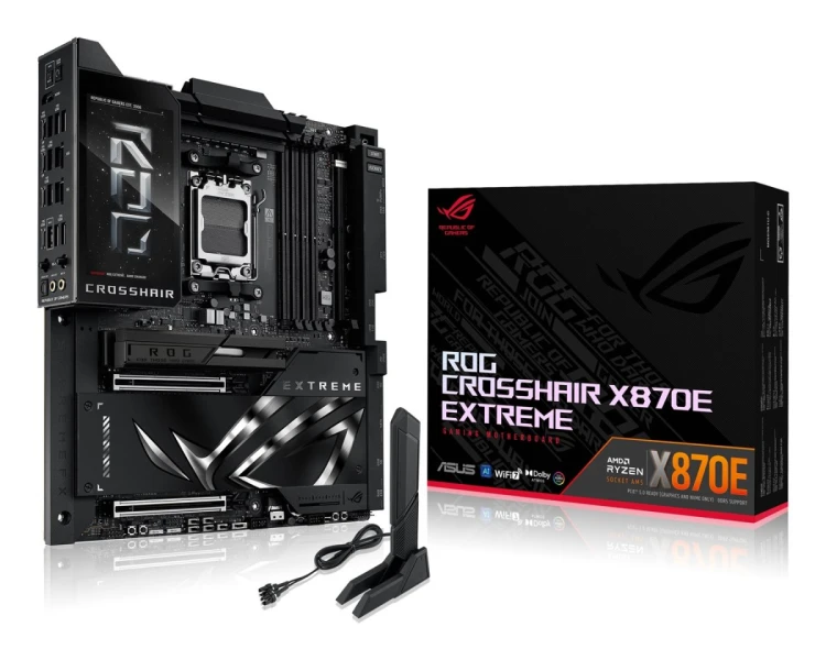 ASUS ROG CROSSHAIR X870E EXTREME AMD X870E Gniazdo AM5 Rozszerzone ATX