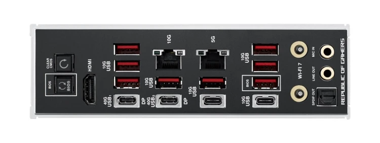 ASUS ROG CROSSHAIR X870E EXTREME AMD X870E Gniazdo AM5 Rozszerzone ATX