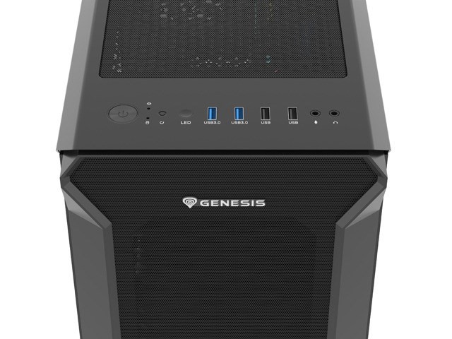 GENESIS OBUDOWA IRID 505F MIDI TOWER Z OKNEM