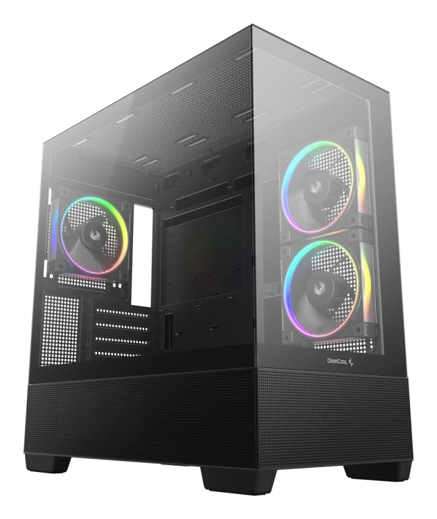 DeepCool CG380 3F Midi Tower Czarny