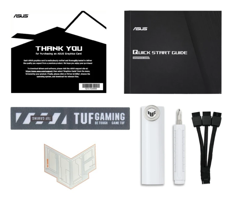 Karta graficzna ASUS TUF-RTX5070TI-O16G-BTF-BIAŁY