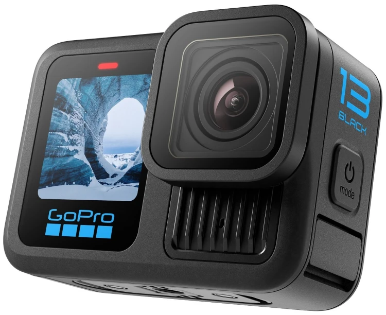 GoPro HERO13 Extended Power Bundle aparat do fotografii sportowej 27,6 MP 5.3K Ultra HD CMOS 25,4 / 1,9 mm (1 / 1.9") Wi-Fi 157 g