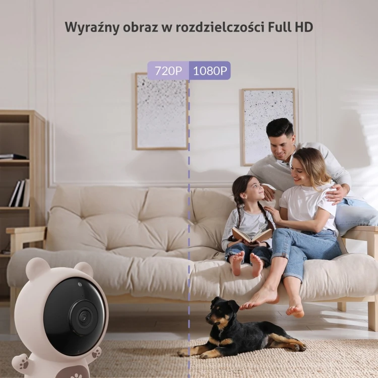 Niania elektroniczna TrueLife NannyCam S3 Smart