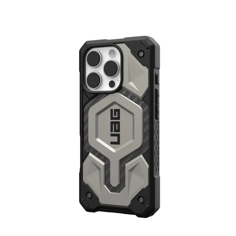 UAG Monarch Pro - obudowa ochronna do iPhone 16 Pro kompatybilna z MagSafe (titanium)