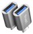 Przejściówka TRUST Calyx USB-C na USB-A 2-pak