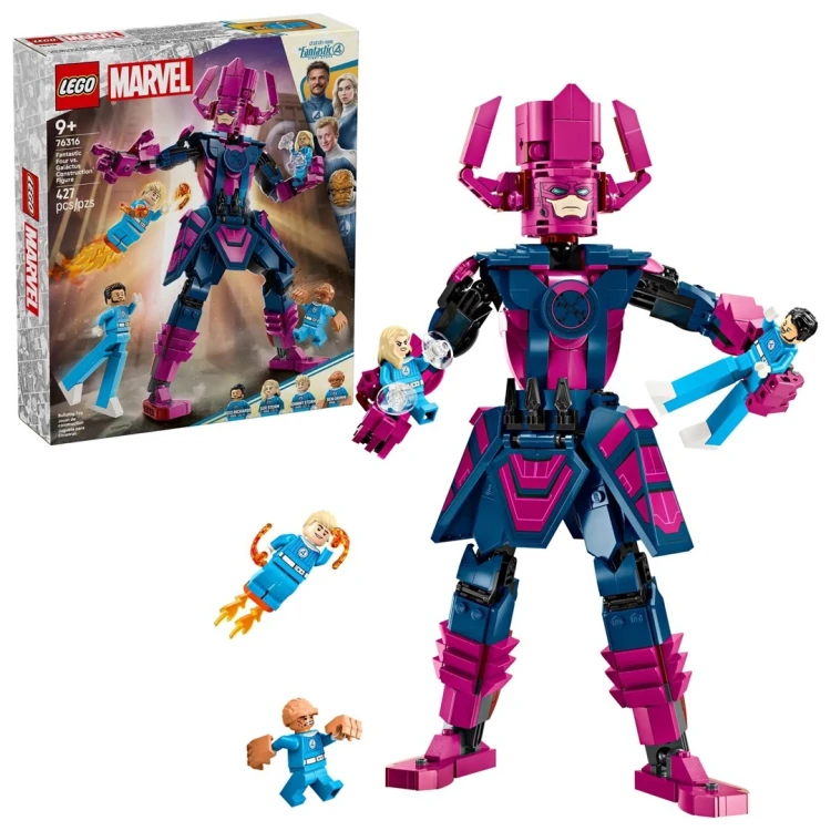LEGO MARVEL 76316 Figurka Fantastycznej Czwórki kontra Galactus